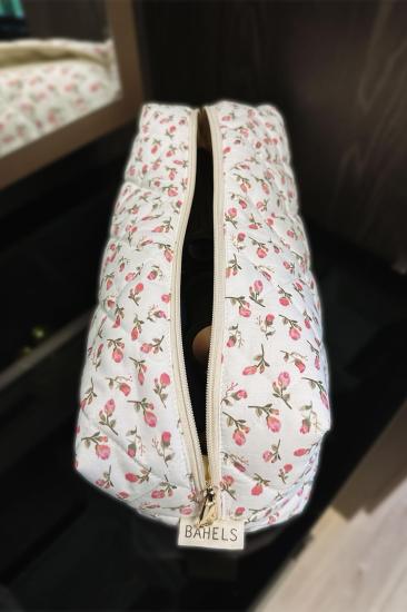Pinterest Viral Desen Tüm Saç Şekillendirici için XL Boy Çanta Seyahat Çantası